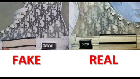 how to spot fake dior sneakers|are Dior shoes genuine.